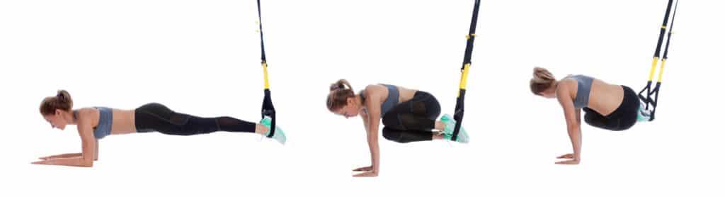 Oblique Crunch TRX Exercise