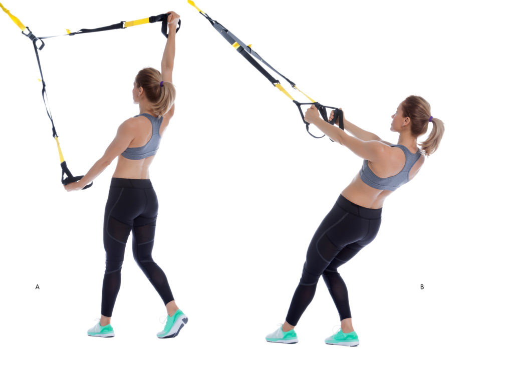 Split Deltoid Fly TRX Exercise