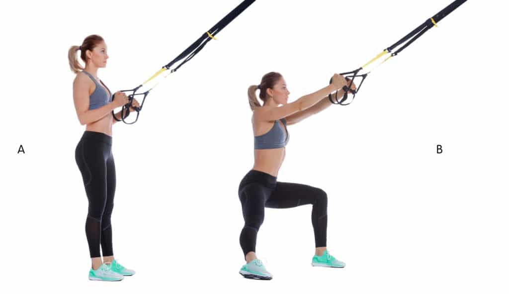 Side Lunge TRX Exercise