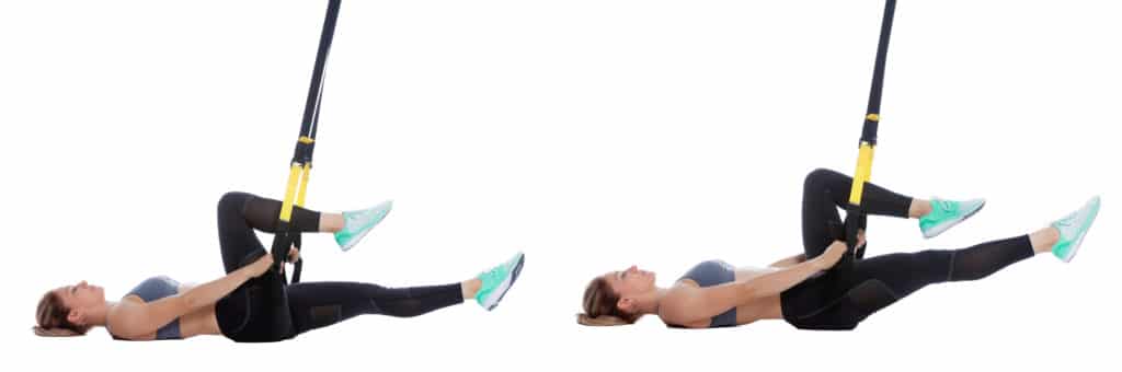 Supine Runner TRX Exercise