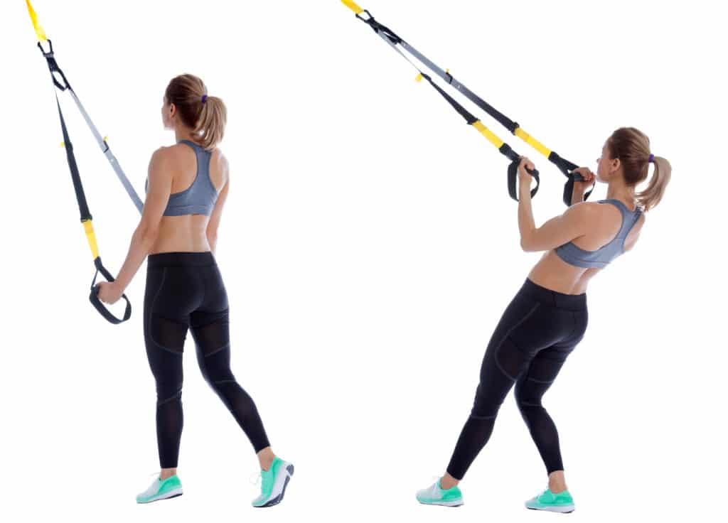 Tricep Kickback TRX Exercise