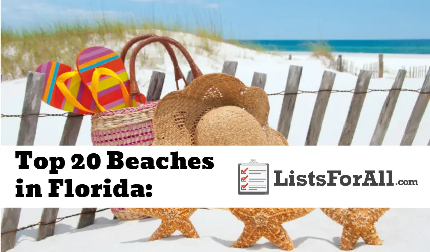 List of the Best Beaches in Florida