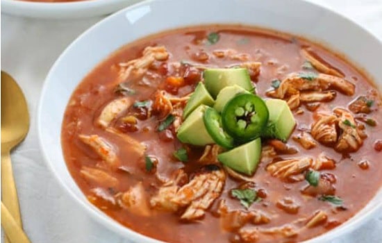 Paleo Chicken Tortilla Soup Recipe