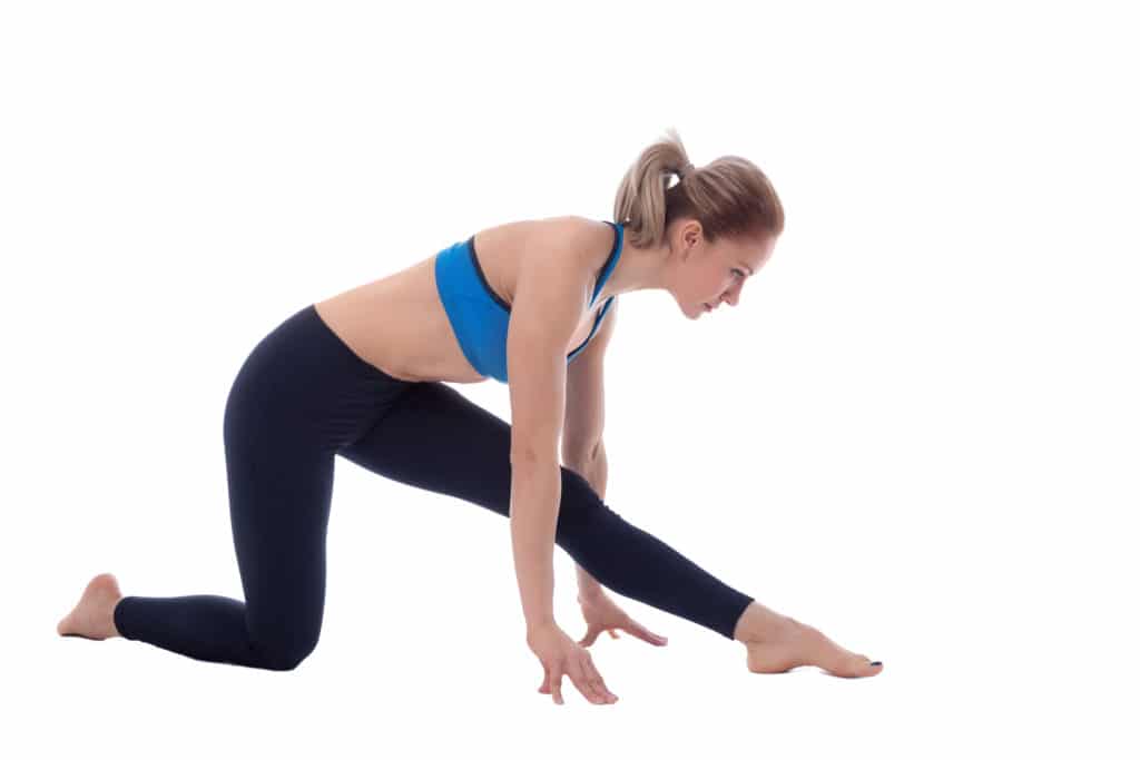 Kneeling Hamstring Stretch