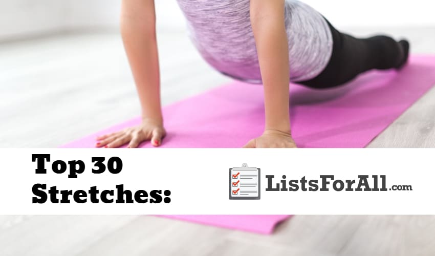 List of the Best Stretches