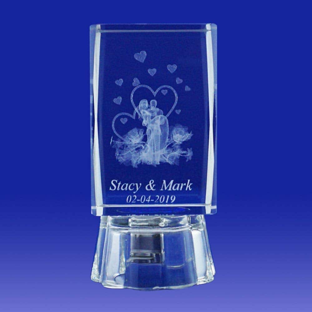 Laser Etched Engraving Wedding Favor