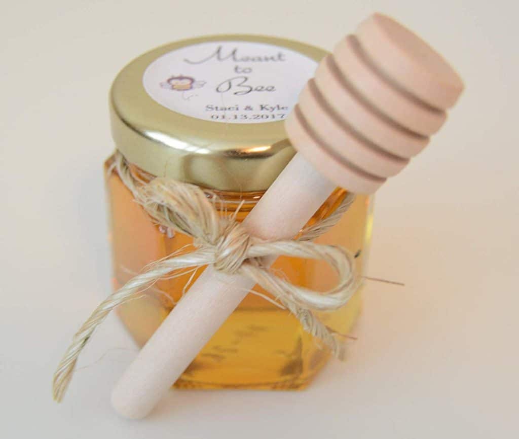 Mini Honey Jars Wedding Favor