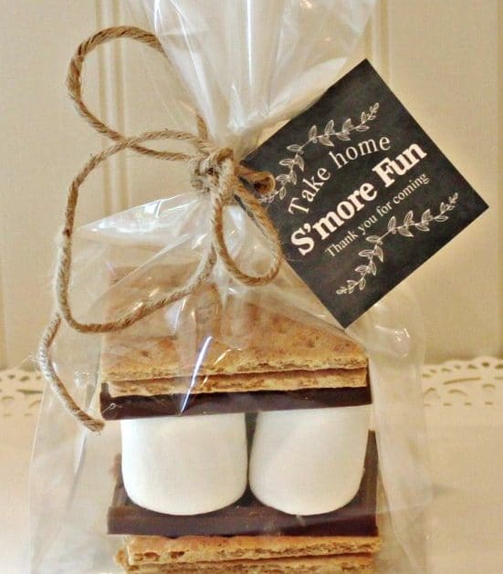 S'mores Kit Wedding Favor