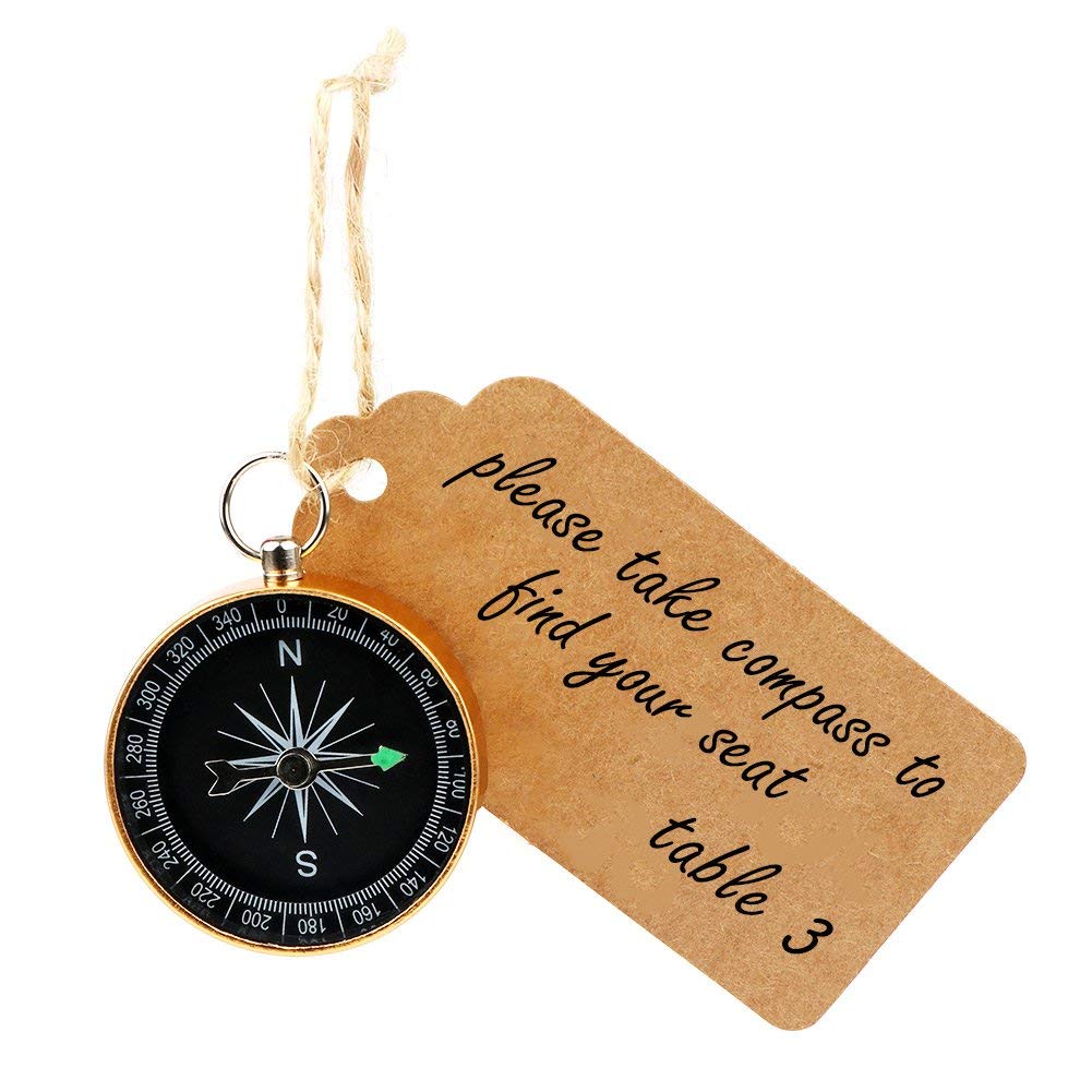 Souvenir Compass Wedding Favor