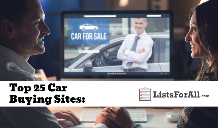 List of the Best Car Buying Sites