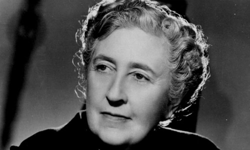 Author Agatha Christie