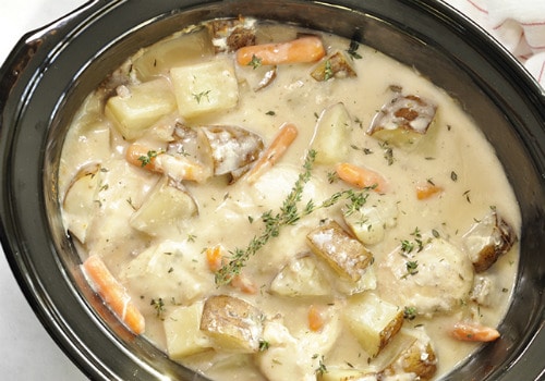 Creamy Ranch Chicken and Potatoes Crock Pot Recipe