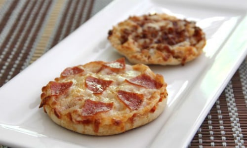 English Muffin Pizza Snack Idea