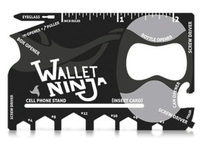 Wallet Ninja Stocking Stuffer