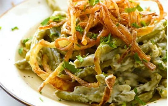 Green Bean Casserole Christmas Dish