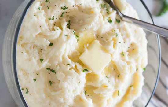 Mashed Potatoes Christmas Dish