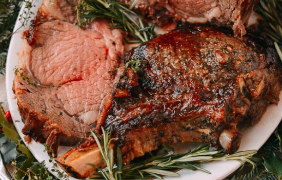 Prime Rib Roast Christmas Dish