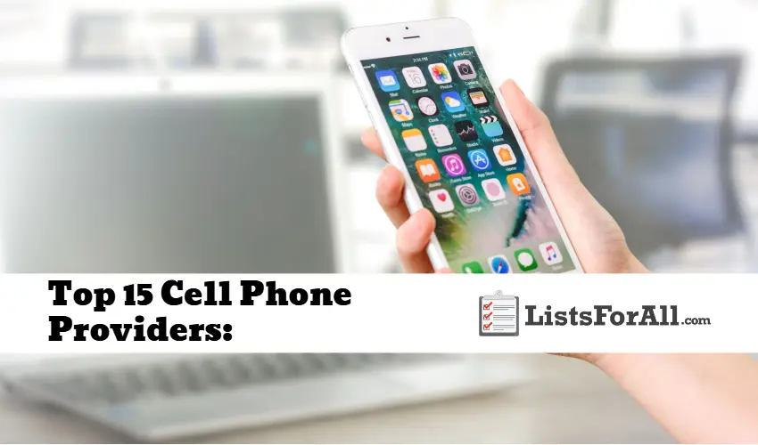 Best Cell Phone Providers