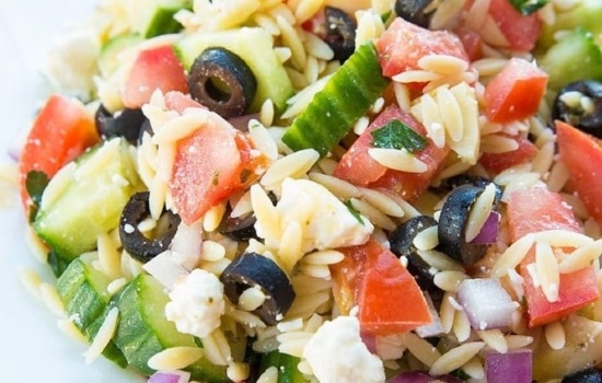 Greek Orzo Salad Recipe