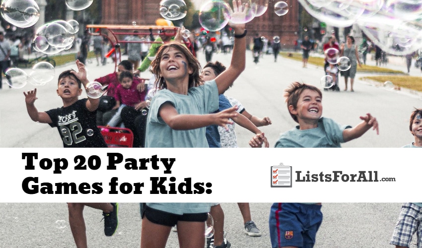 Best Party Games for Kids