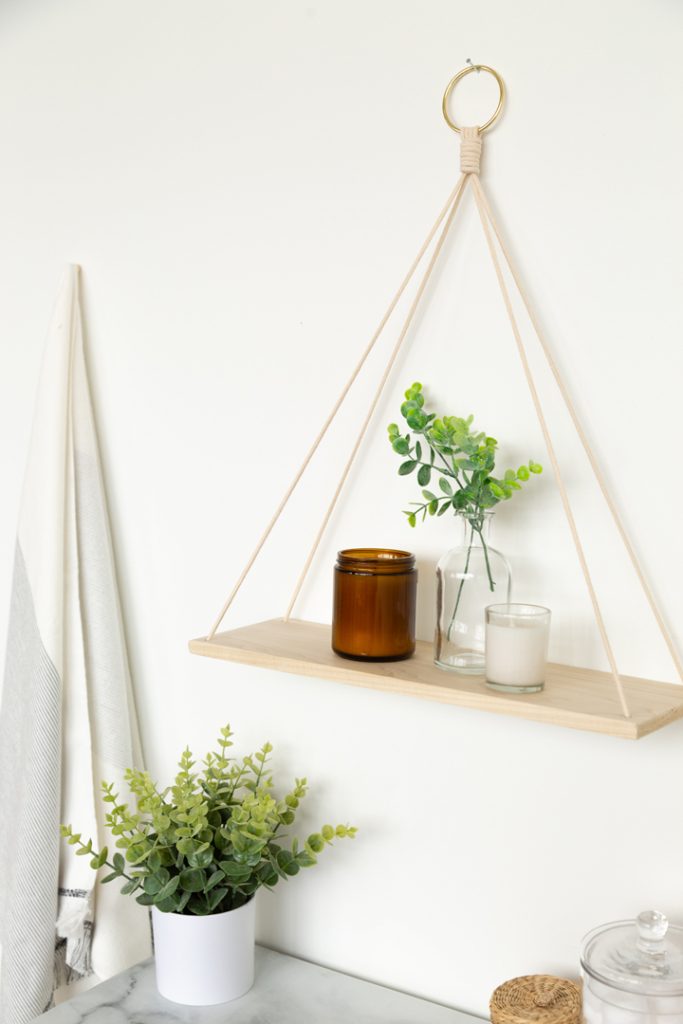 DIY Hanging Shelf Craft