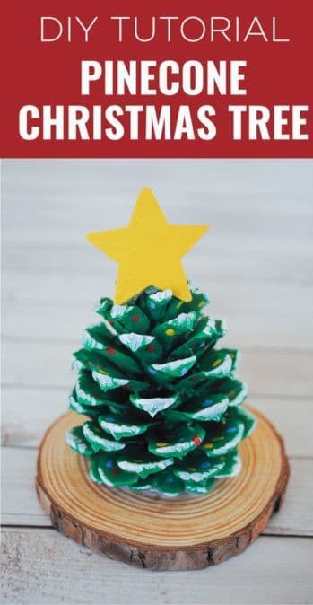 Pine Cone Christmas Tree Craft