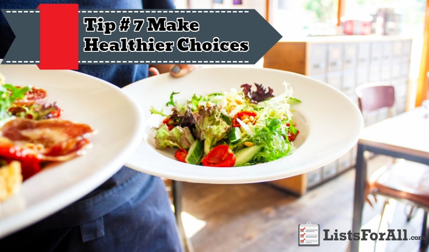 Make Healthier Choices