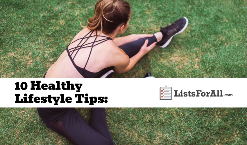 Healthy Lifestyle Tips