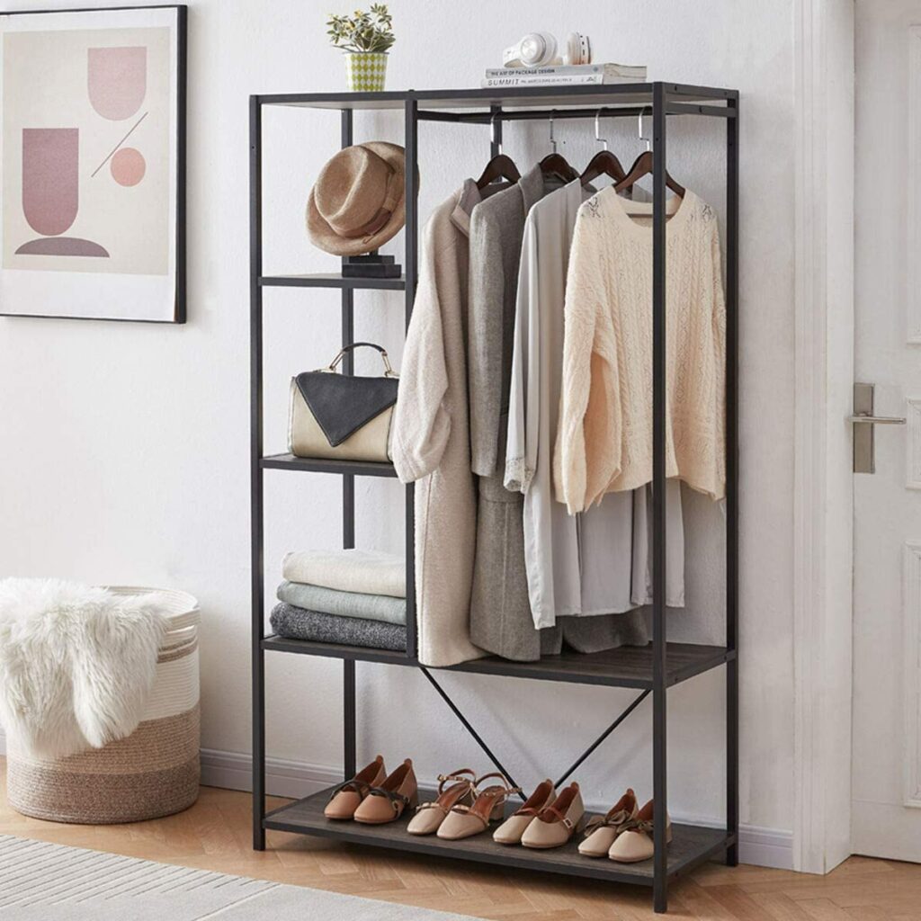 Open Wardrobe Closet Organizer