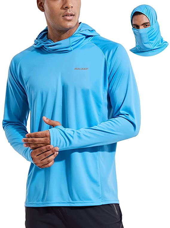 Long Sleeve Shirt with Built-in Hoodie and Mask