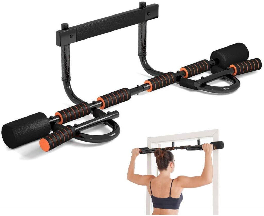 Multi-Grip Doorway Pull-Up Bar