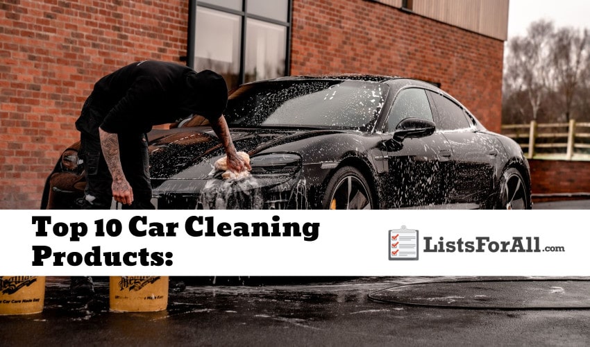 Best Car Cleaning Products