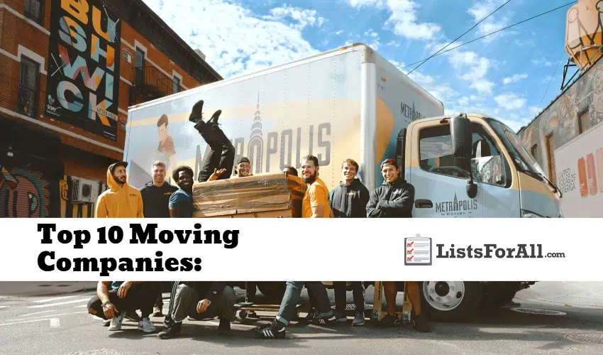 Best Moving Companies