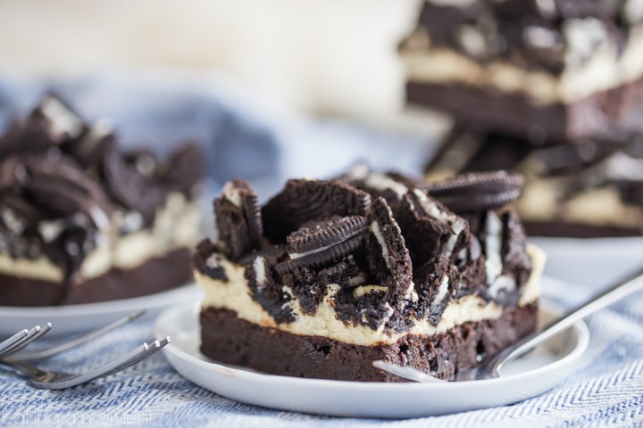 Oreo Cheesecake Brownie Bars Recipe