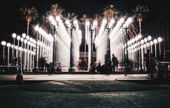 Urban Light at LACMA