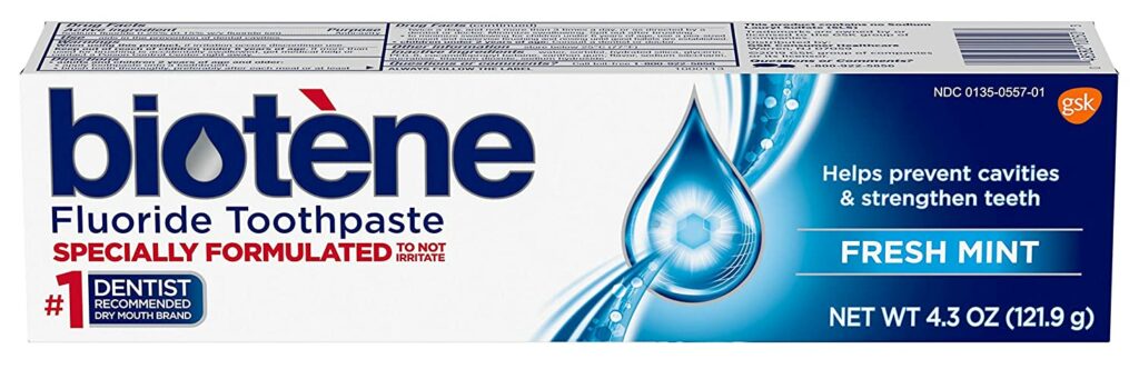 Biotene Fluoride Toothpaste