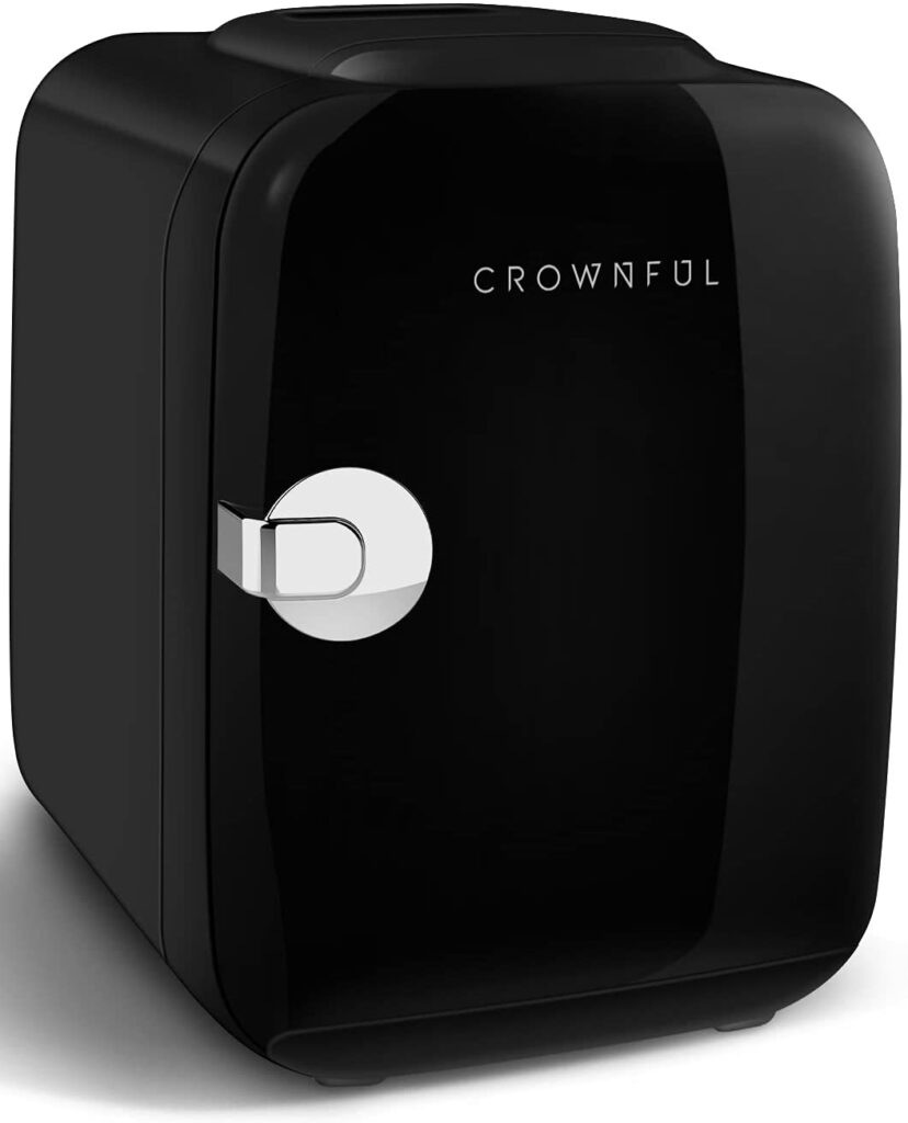 CROWNFUL Mini Fridge