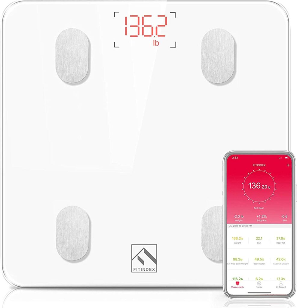 FITINDEX Bluetooth Scale