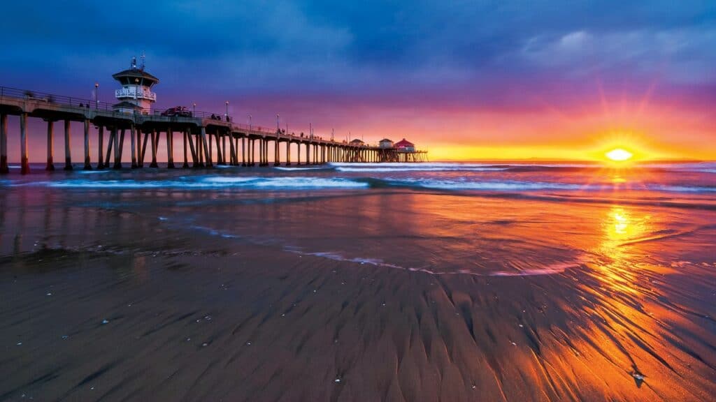 Huntington City Beach, California