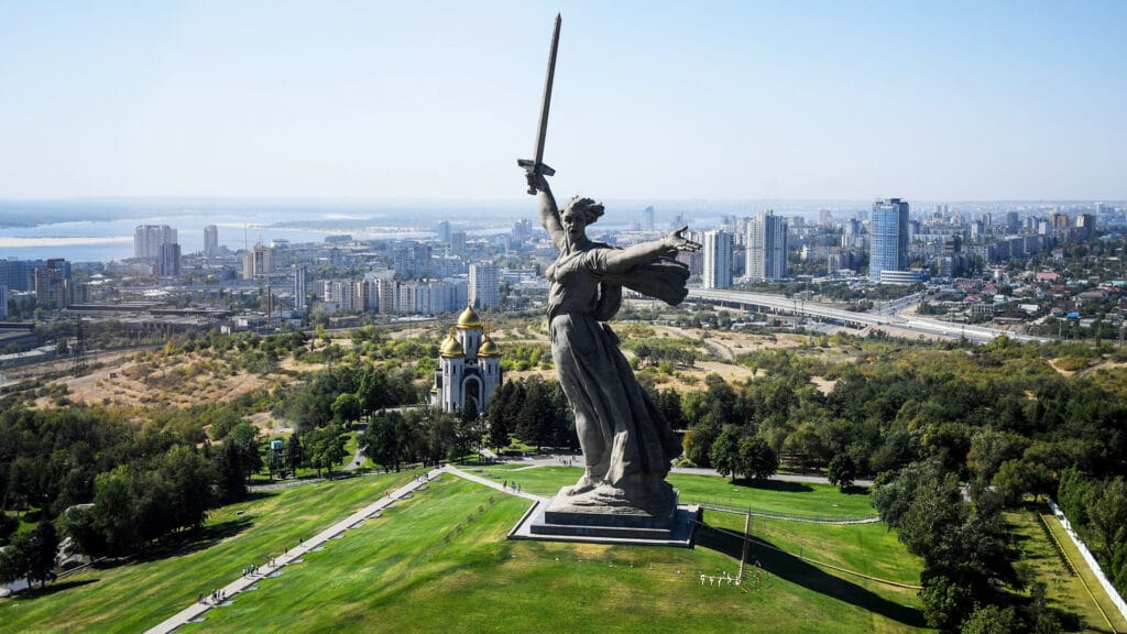 The Motherland Calls Statue