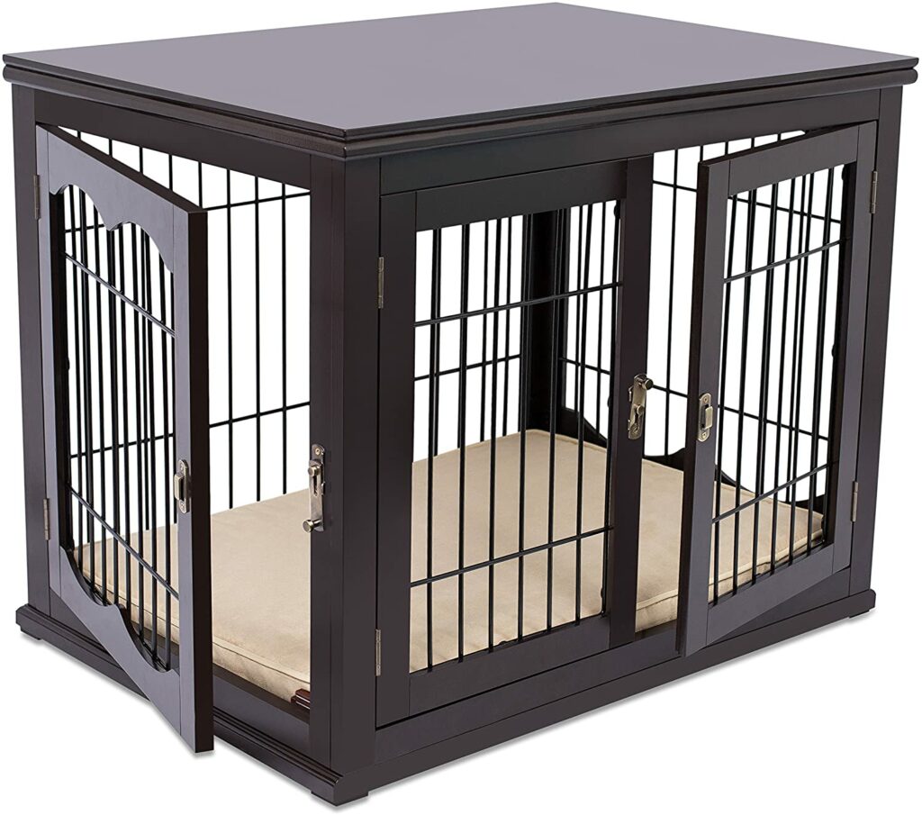 BIRDROCK HOME Decorative Dog Kennel