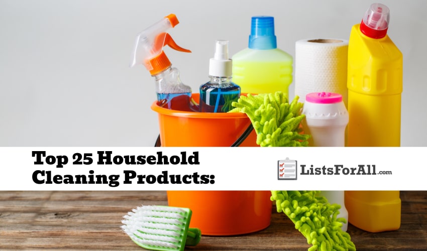 Best Household Cleaning Products