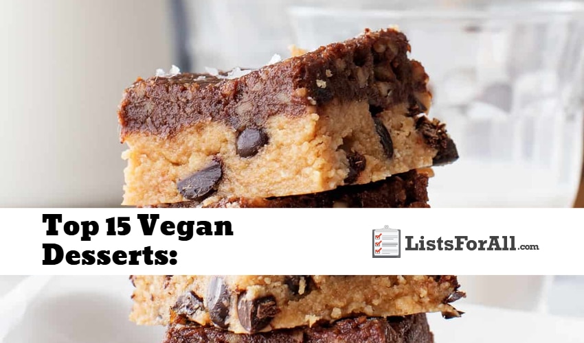 Best Vegan Desserts