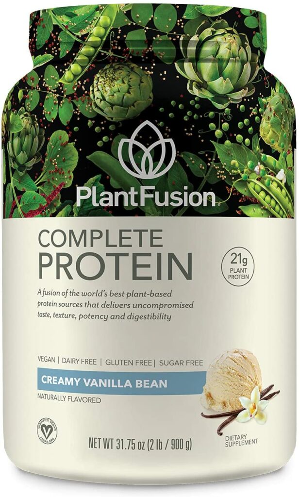 Complete Vegan Plant Based Pea Protein Powder