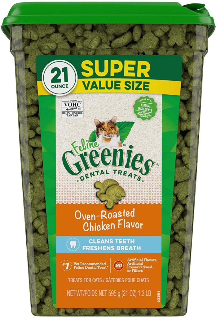 FELINE GREENIES Cat Treats