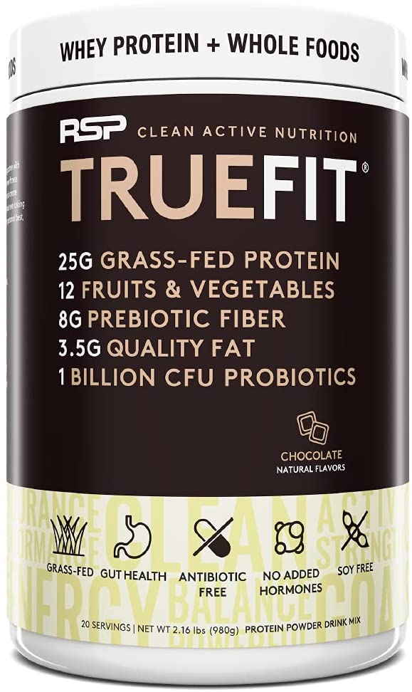 Grass Fed Whey + Organic Fruits & Veggies, Fiber & Probiotics