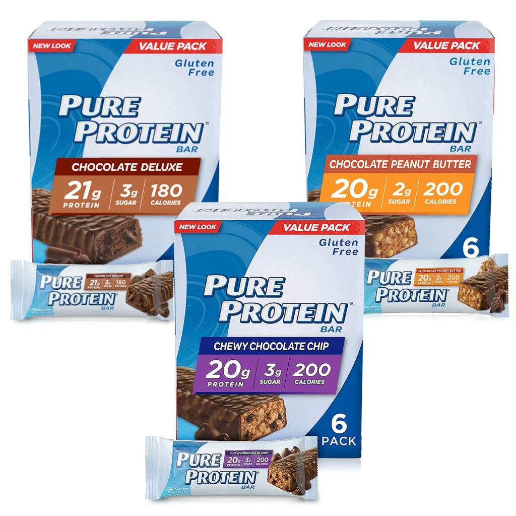 High Protein, Low Sugar, Gluten-Free Pure Protein Bar