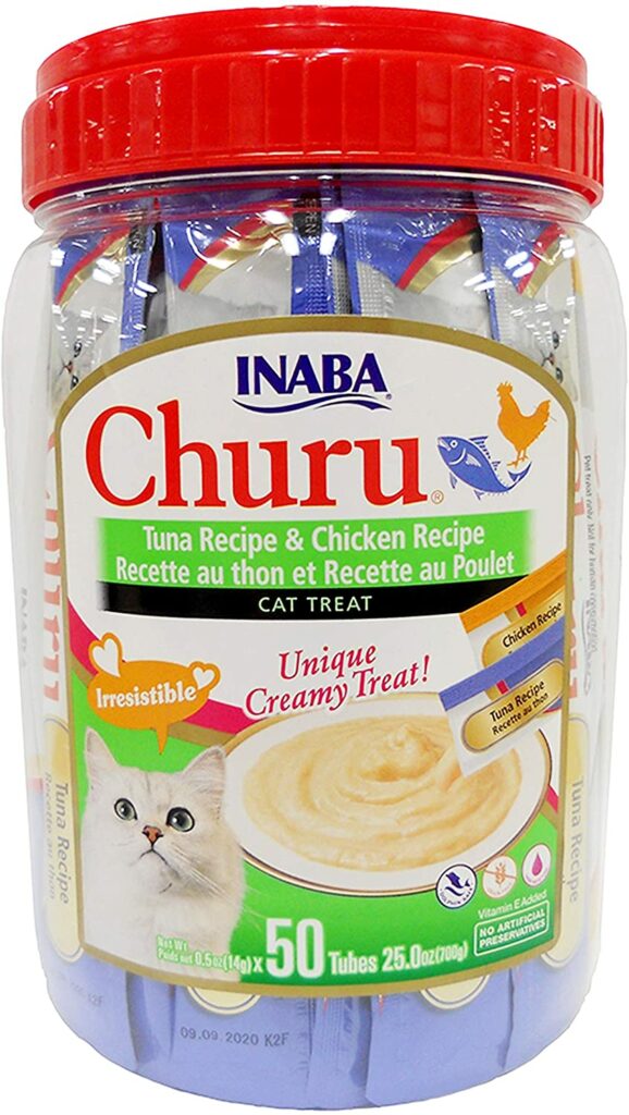 INABA Churu Lickable Cat Treats