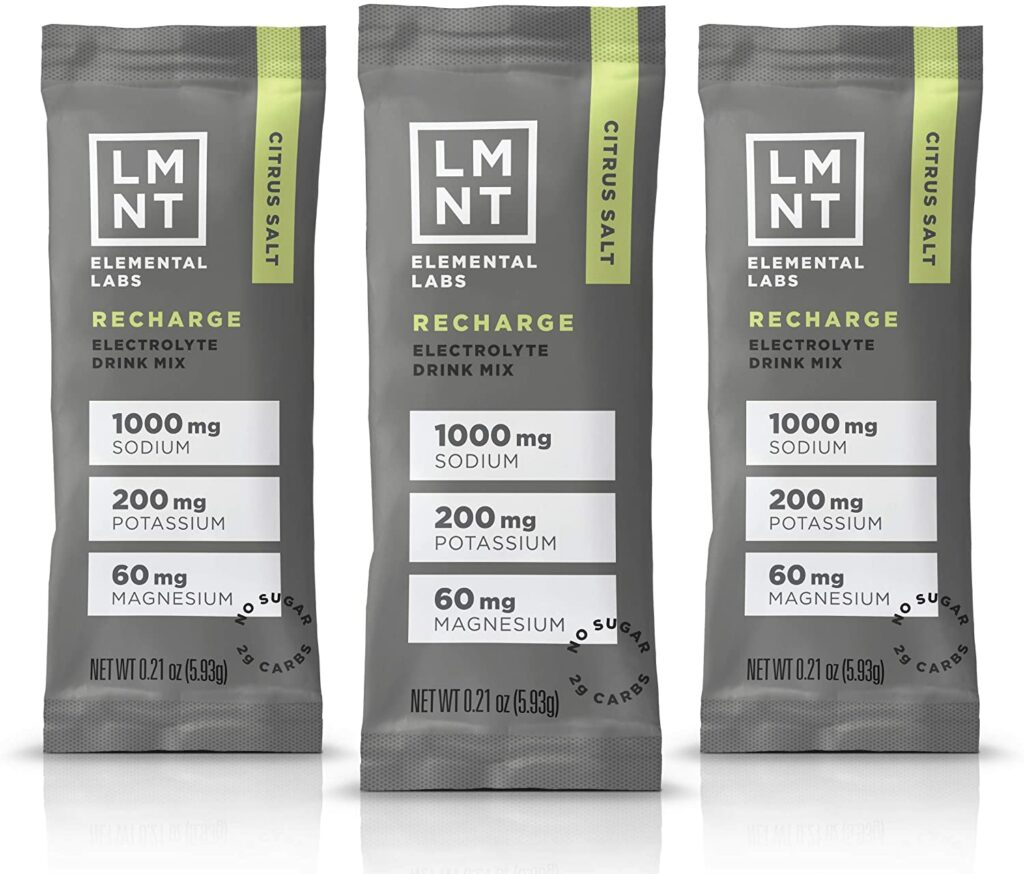 LMNT Keto Electrolyte Powder Packets