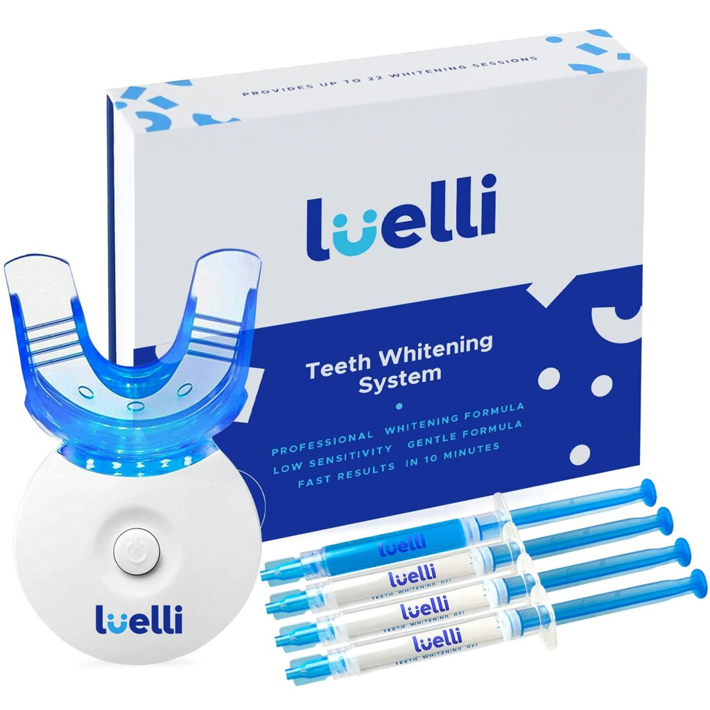 Luelli Teeth Whitening Kit with LED Light